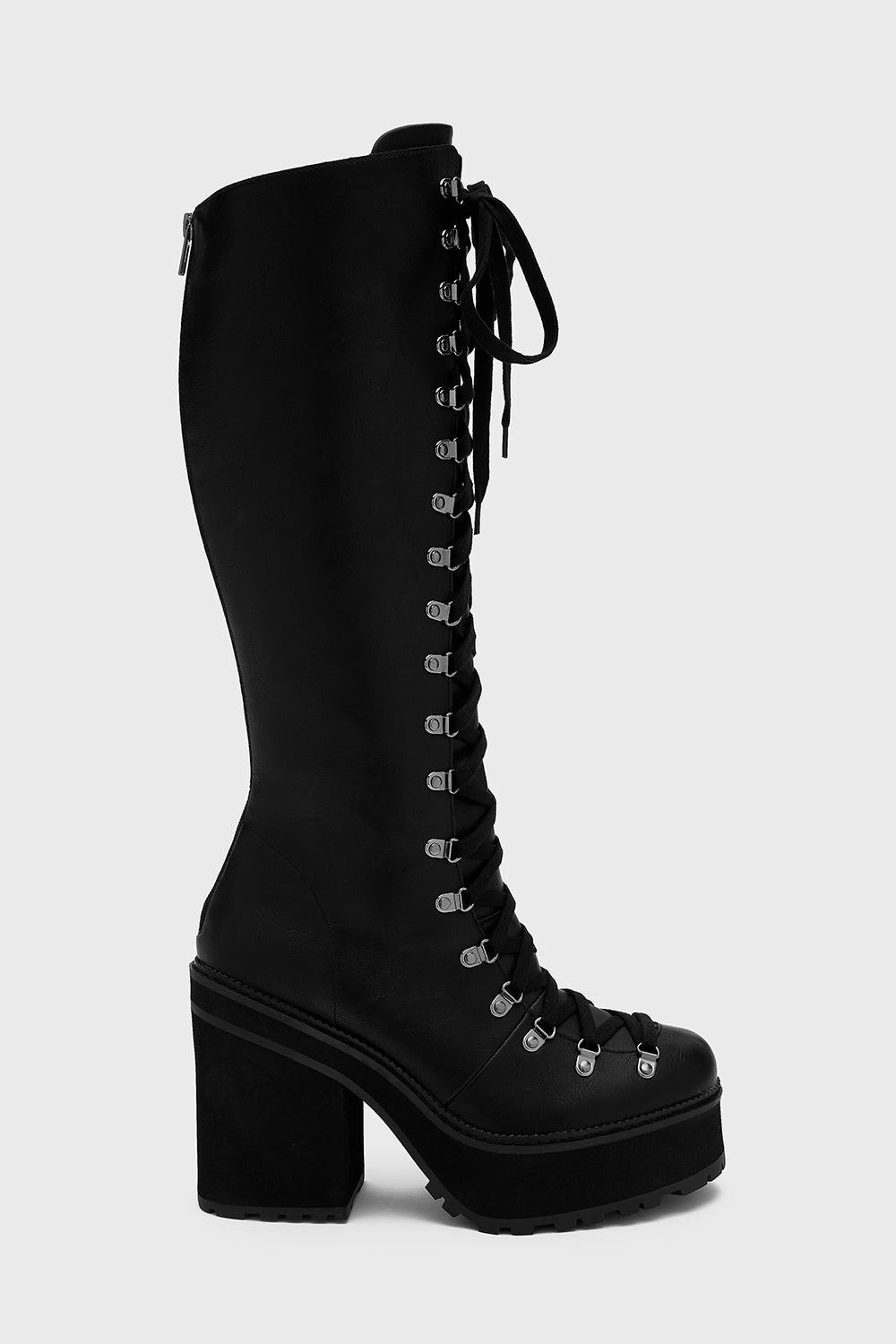 Boots | Bloodletting Knee-High Boots – Womens Boots Black