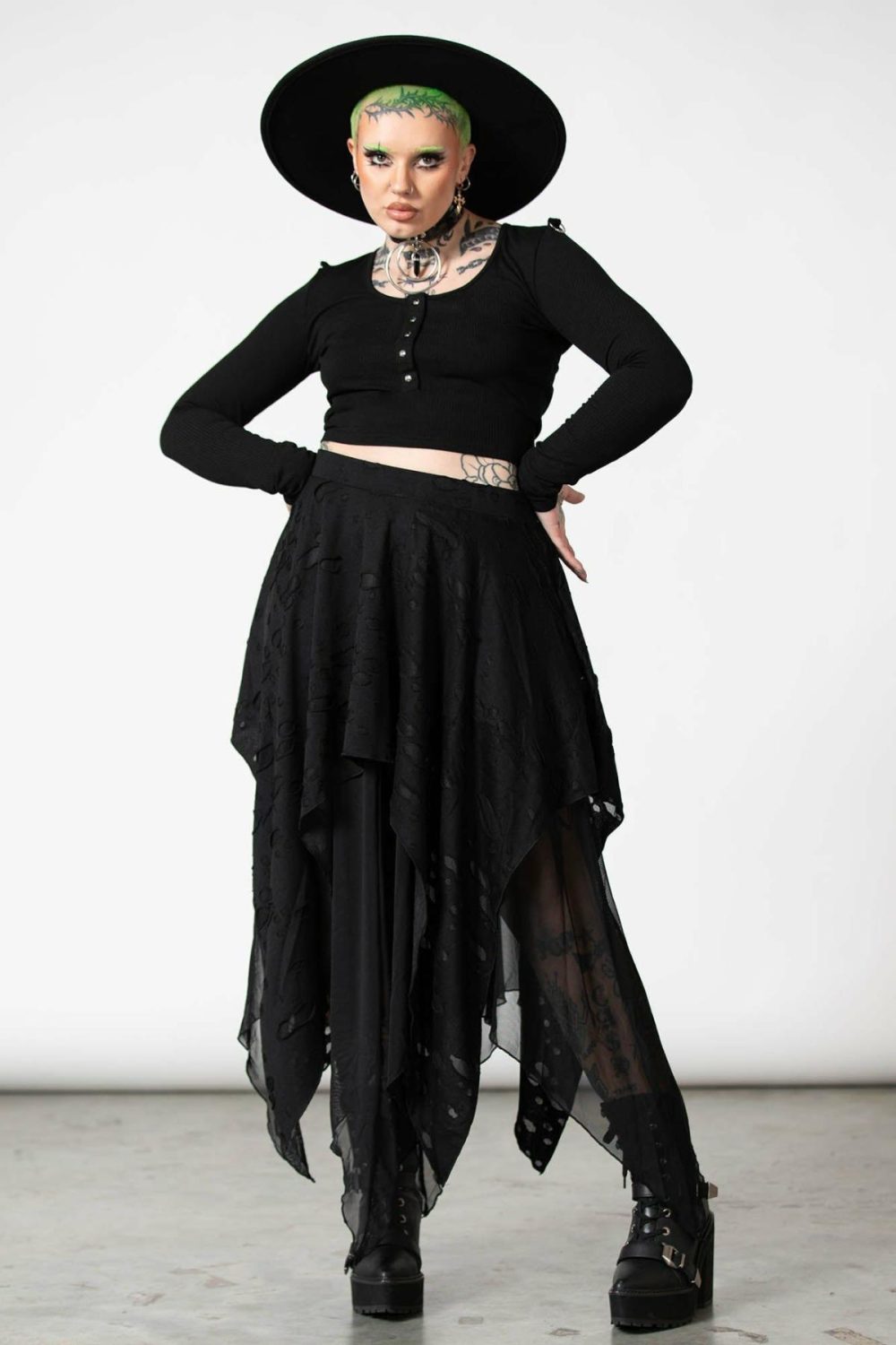 Bottoms | Death Valley Skirt – Womens Bottoms Black