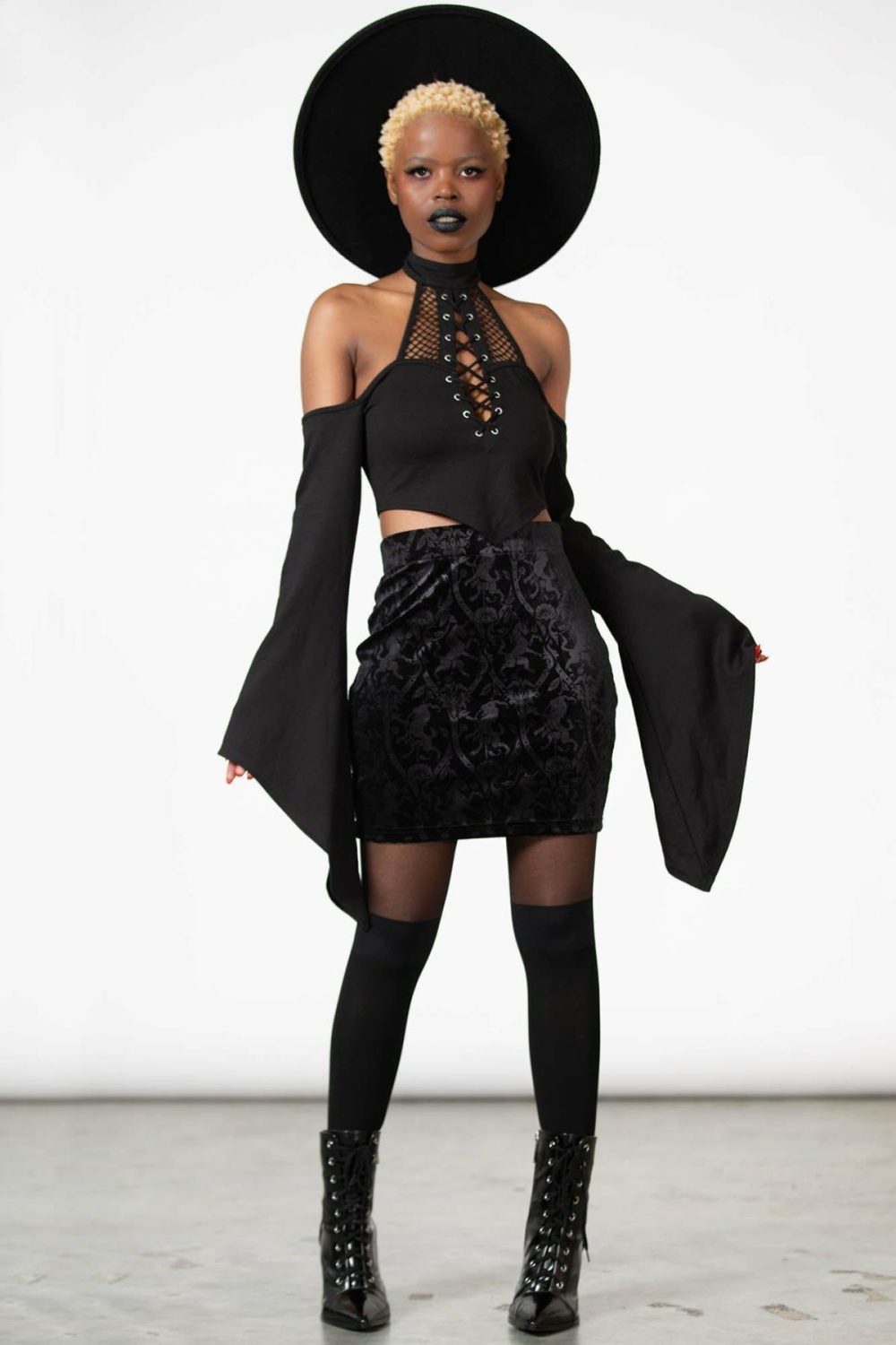 Bottoms | Doom Duchess Skirt [B] – Womens Bottoms Black