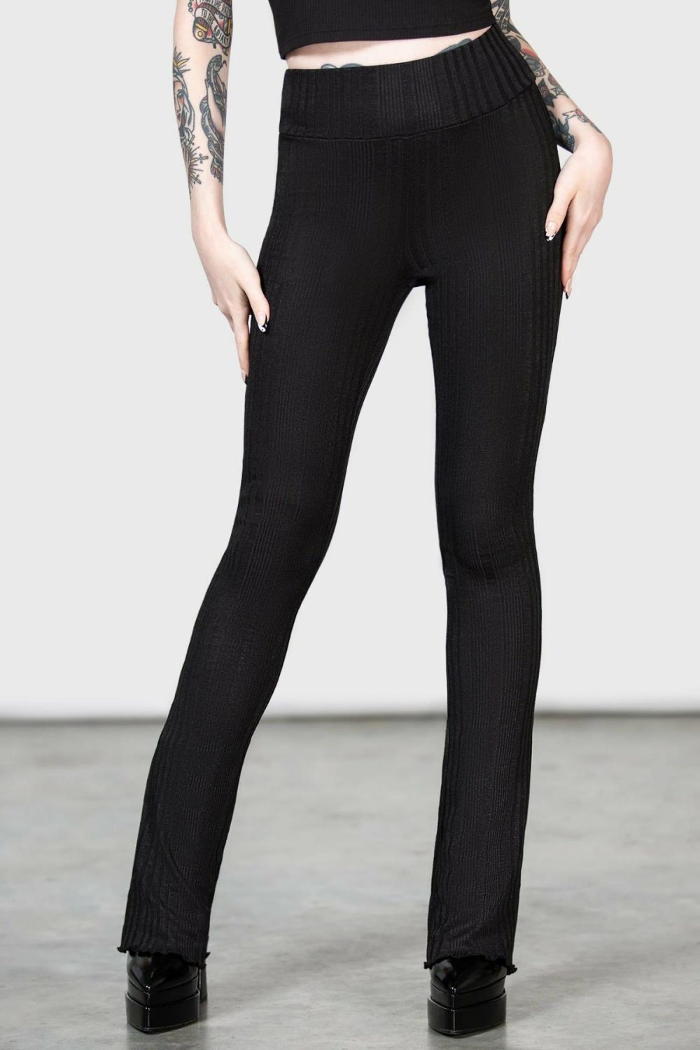 Bottoms | Doppleganger Leggings – Womens Bottoms Black