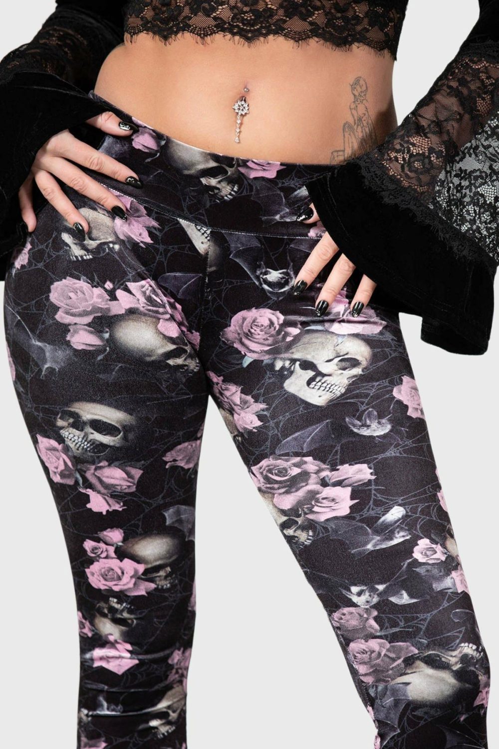 Bottoms | Hematite Leggings [BLACK/PINK] – Womens Bottoms Bottoms