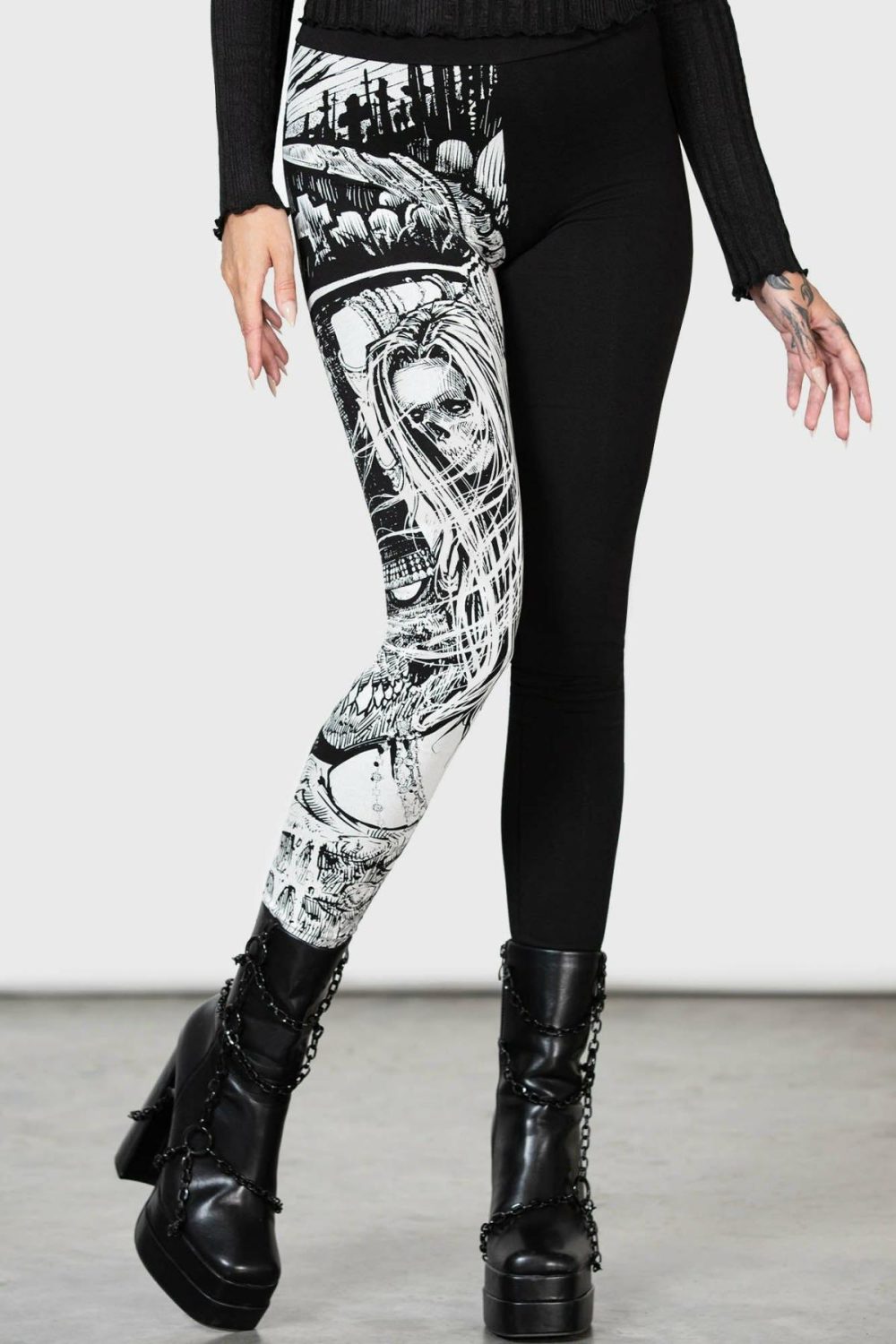 Bottoms | Horned God Leggings – Womens Bottoms Black