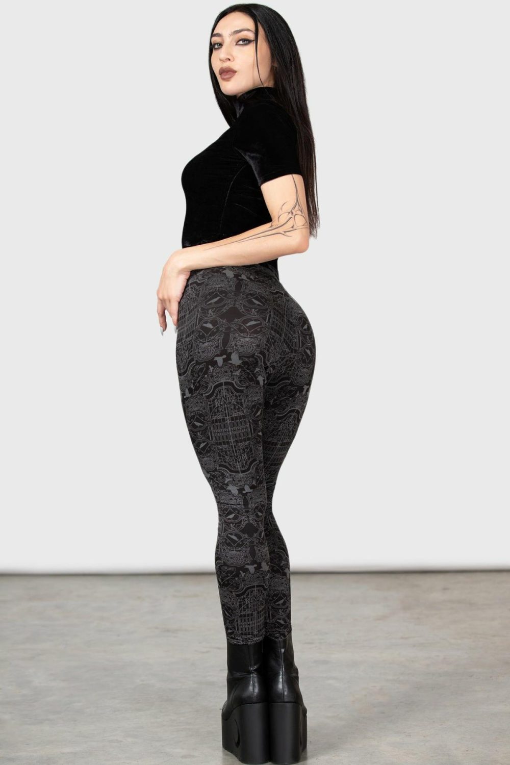 Bottoms | I’m Saaaorry Leggings – Womens Bottoms Black