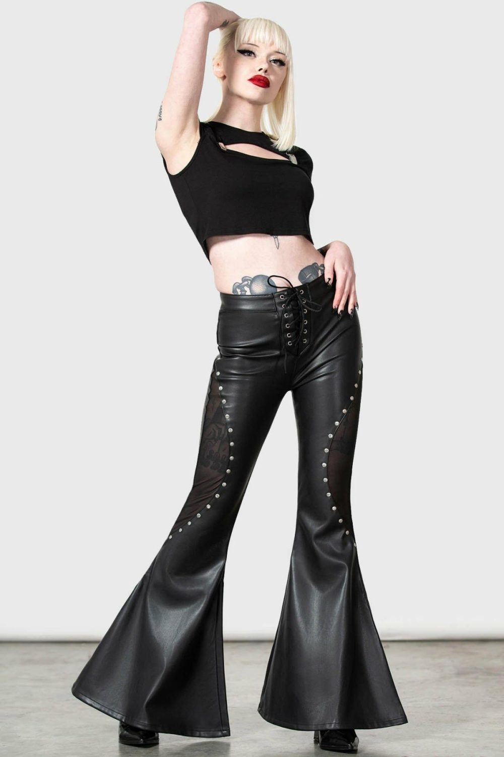 Bottoms | Sabina’s Sacrifice Flares – Womens Bottoms Black