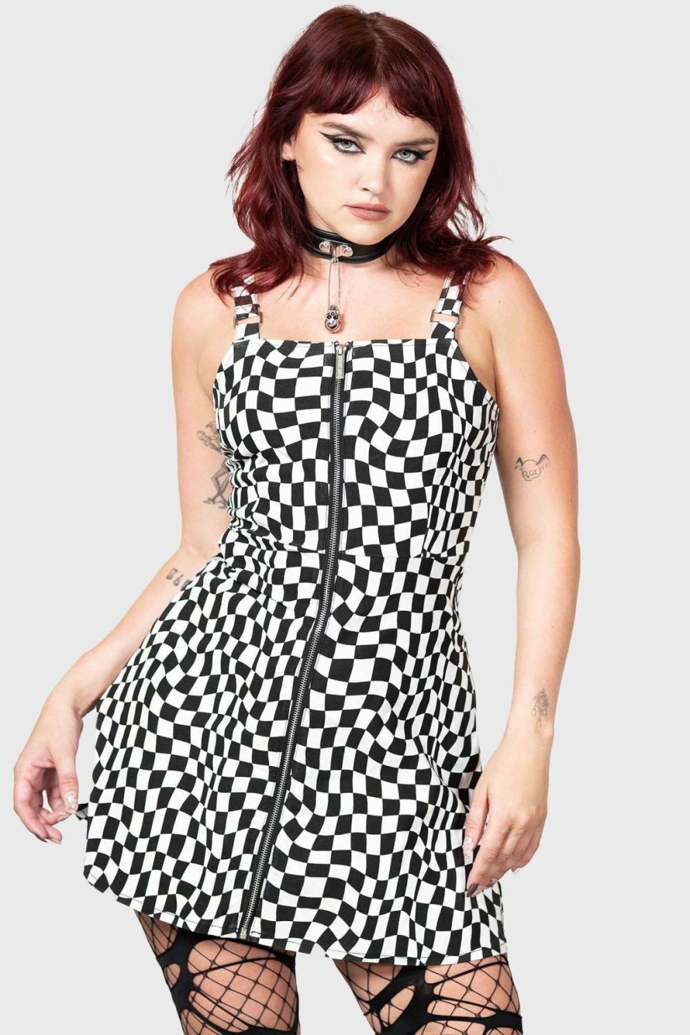 Dresses | Punktured Dress – Womens Clothing Black