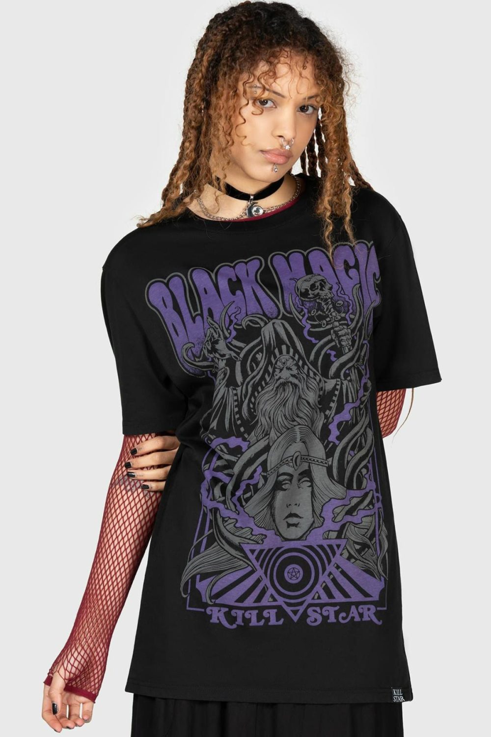 Graphic Tops | Blac Magick T-Shirt – Mens Clothing Black