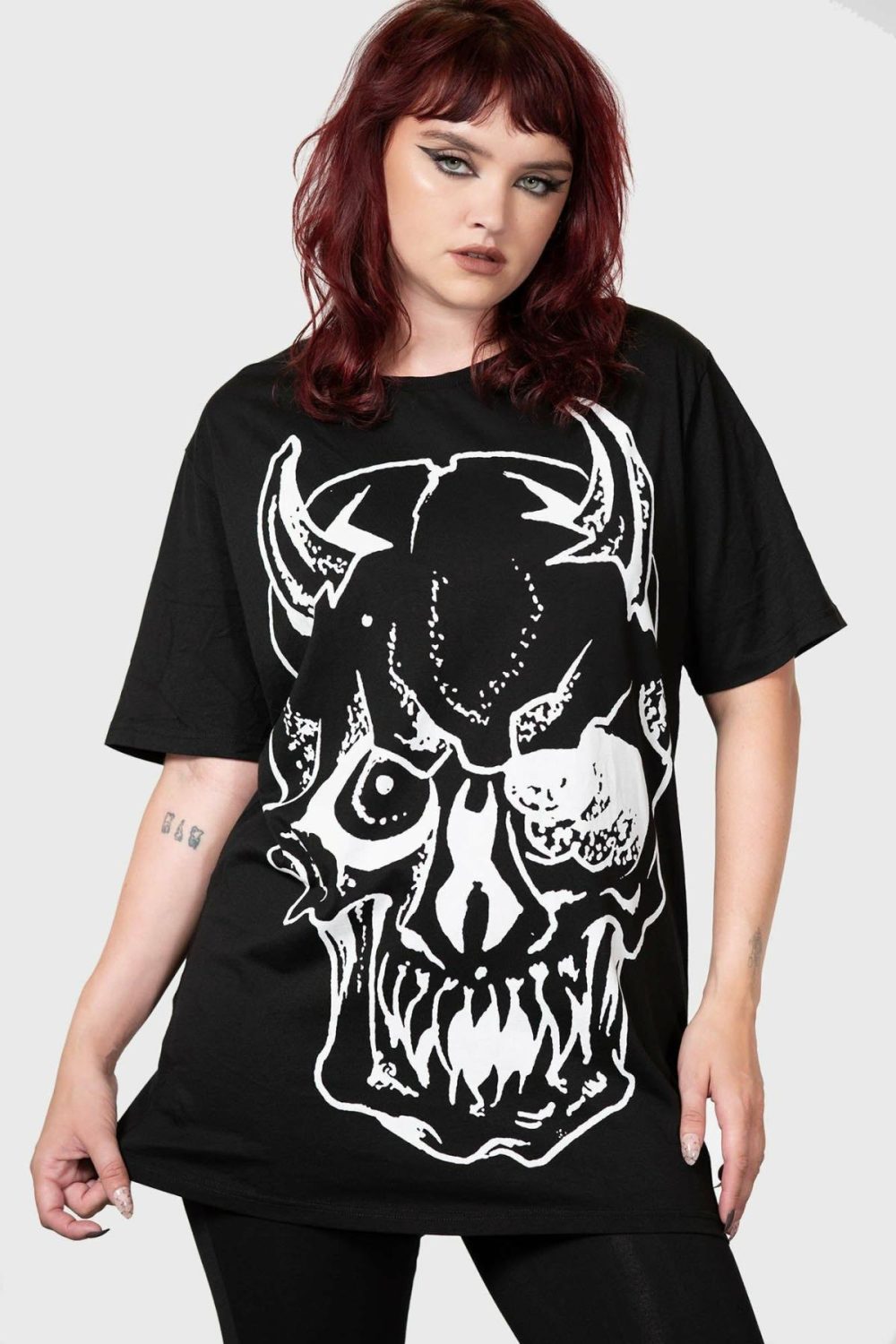 Graphic Tops | Hollow Nite T-Shirt – Womens/Mens Clothing Black