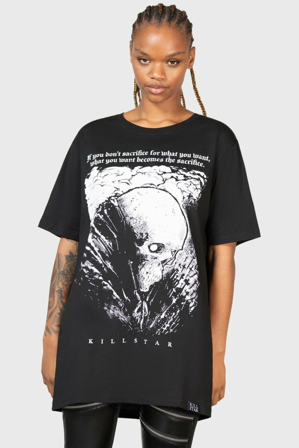 Graphic Tops | Lonely Dark T-Shirt – Womens/Mens Clothing Black