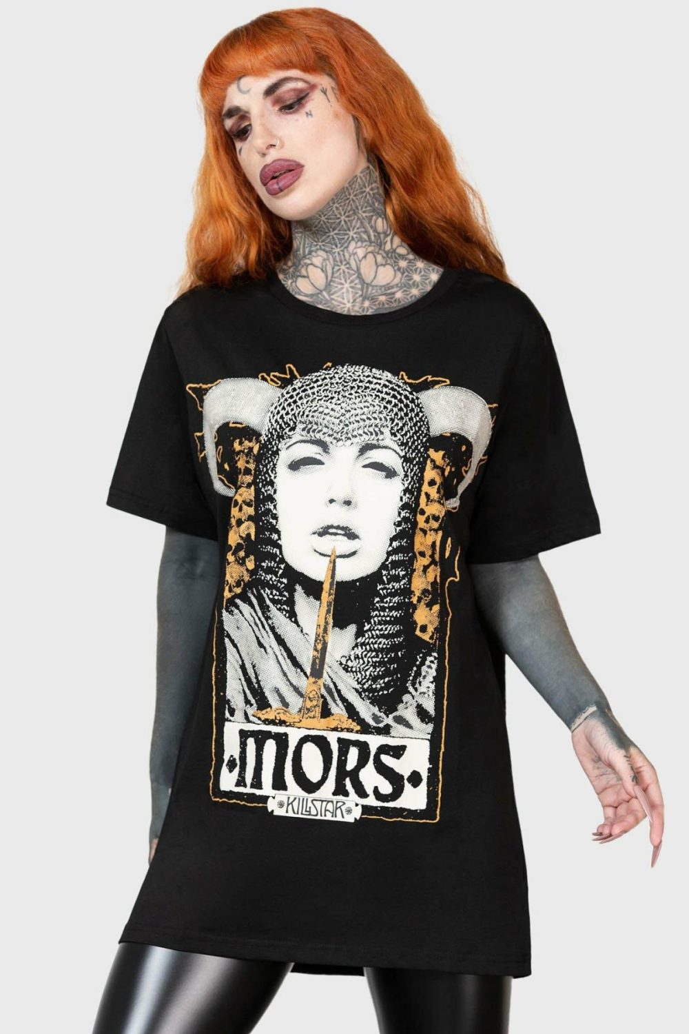 Graphic Tops | Mors T-Shirt – Womens/Mens Clothing Black