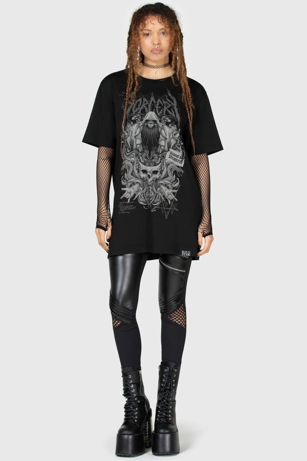 Graphic Tops | Sorcery T-Shirt – Mens Clothing Black