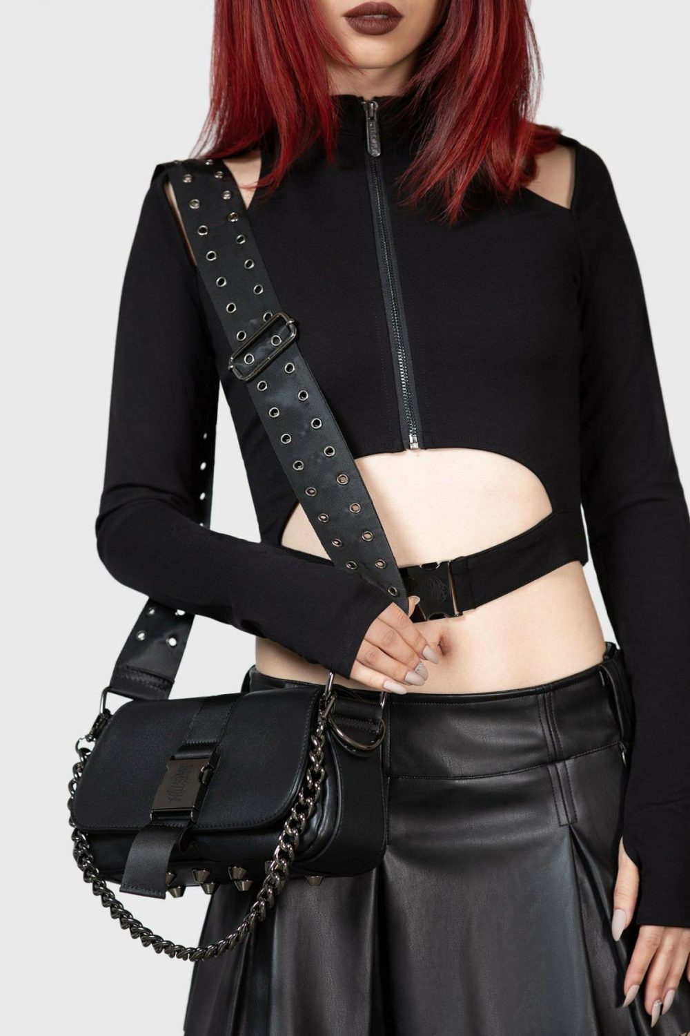 Handbags | Darkwave Shoulder Bag – Womens Bags Black