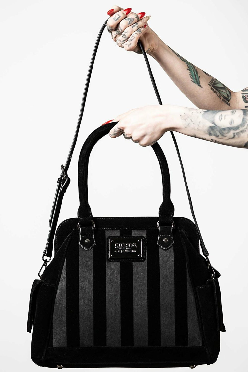 Handbags | Earn Your Stripes Handbag – Womens Bags Black