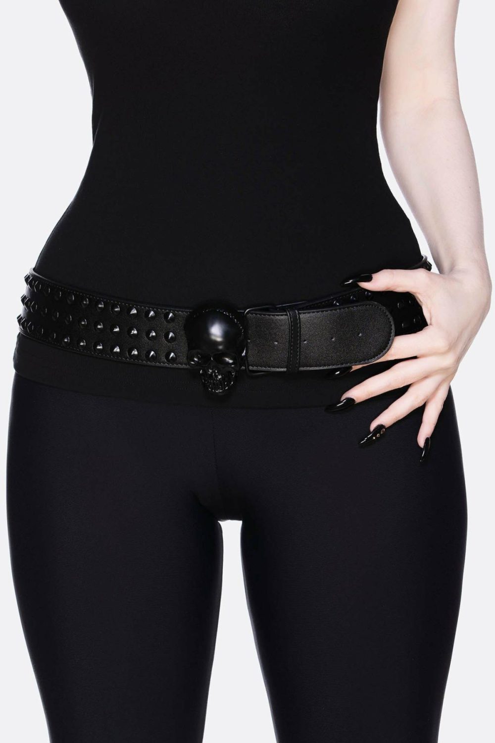 Harnesses & Belts | Bad Bones Belt – Womens Accessories Black