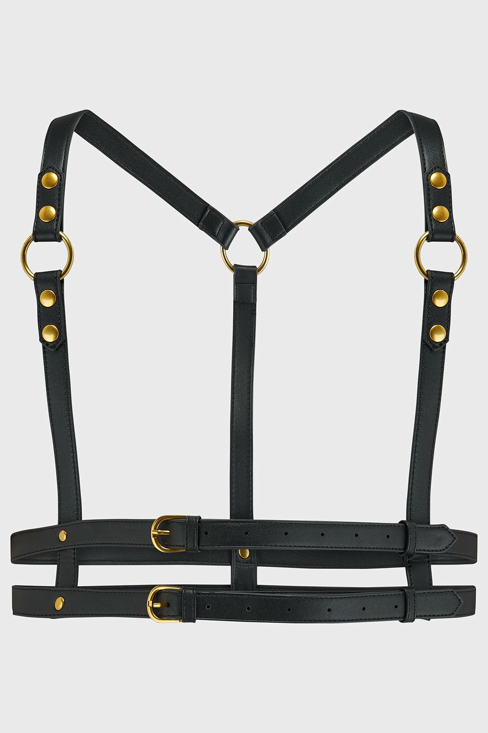 Harnesses & Belts | Wanda Harness [BLACK/GOLD] – Womens Accessories Black