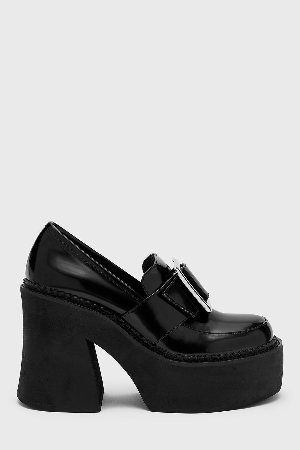 Heels | Fright Club Loafer – Womens Heels Black