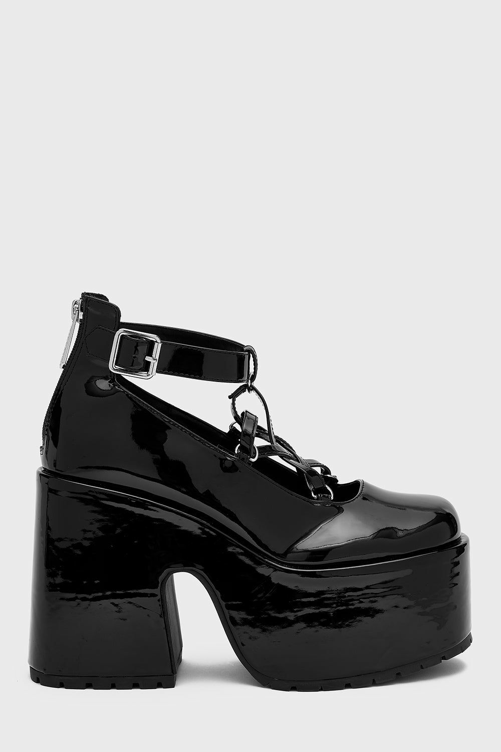 Heels | Wednesday Platform Shoe – Womens Heels Black