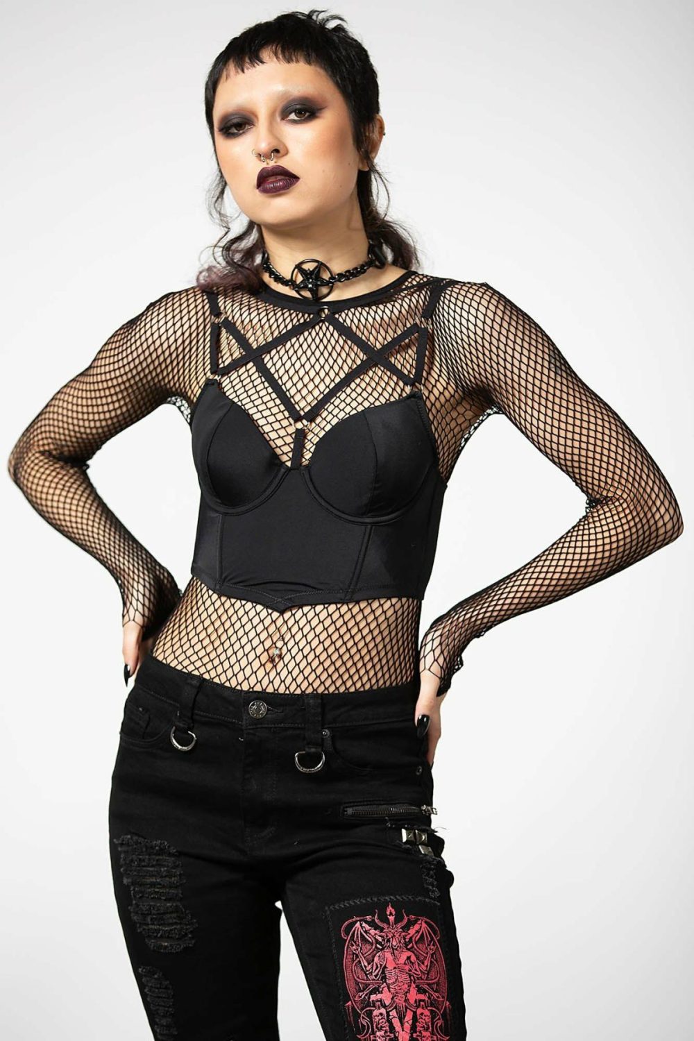 Intimates | Cage Effect Bra – Womens Clothing Black