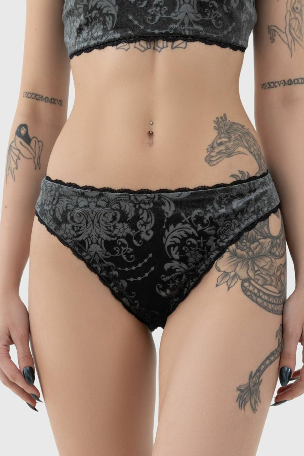 Intimates | Raveena Panties – Womens Clothing Grey