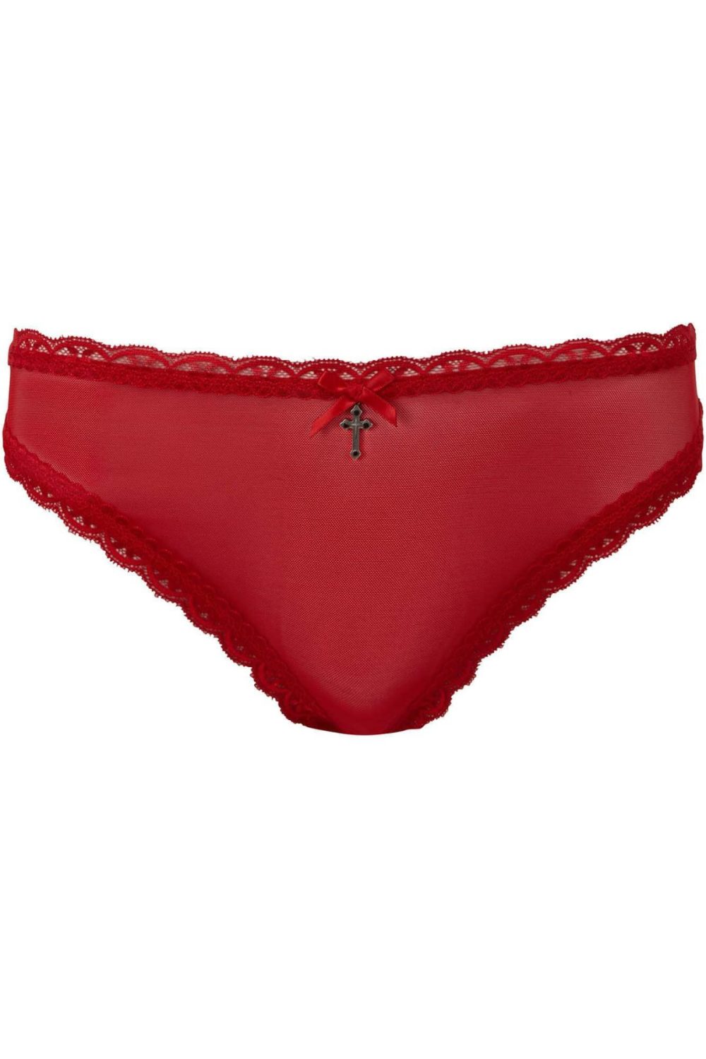 Intimates | She Bites Lace Panty [SCARLET] – Womens Clothing Intimates