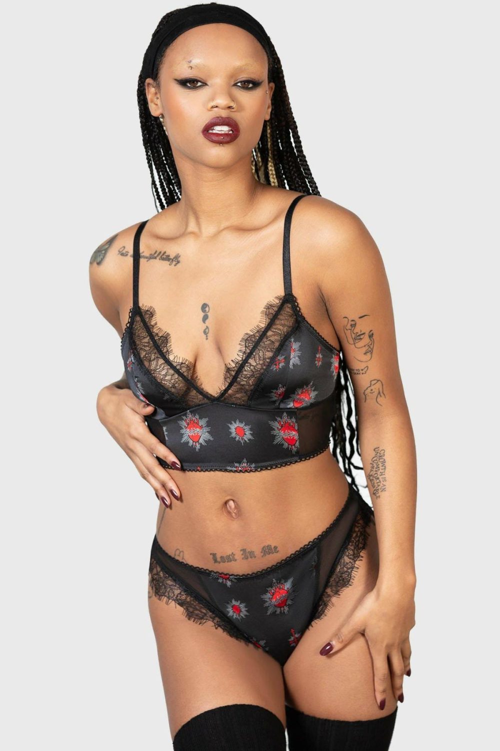 Intimates | Star Crossed Bralet – Womens Clothing Black