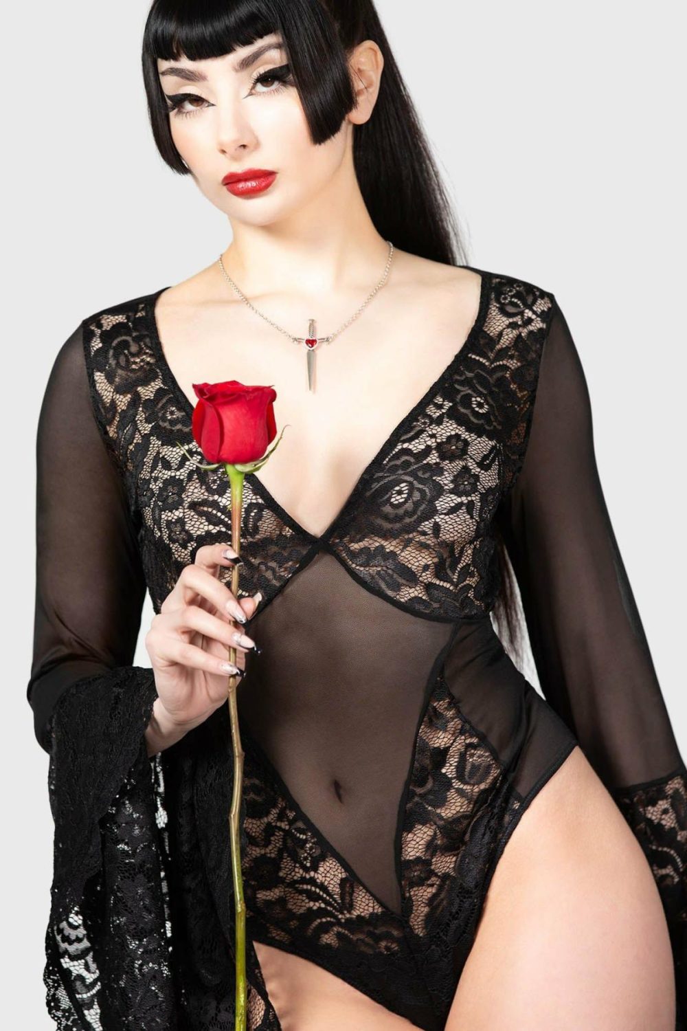 Intimates | Temple D’Amour Bodysuit – Womens Clothing Black