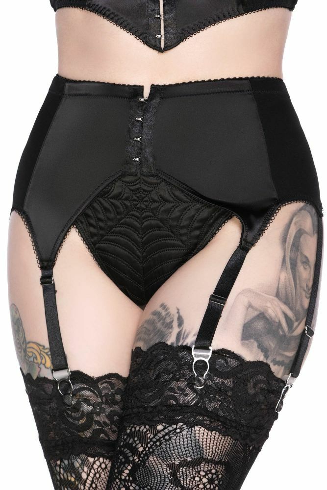 Intimates | Webutant Garter Belt – Womens Clothing Black