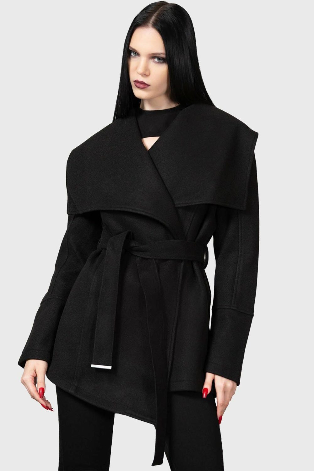 Outerwear | Dissonance Awakening Coat – Womens Clothing Black