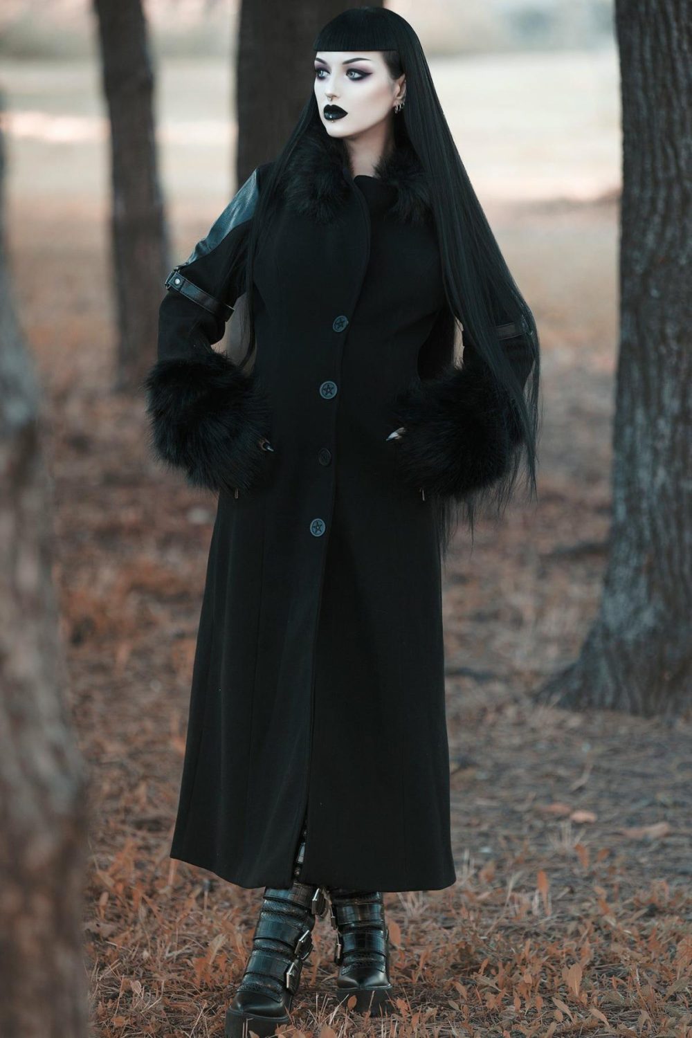 Outerwear | Madame Mayhem Coat – Womens Clothing Black