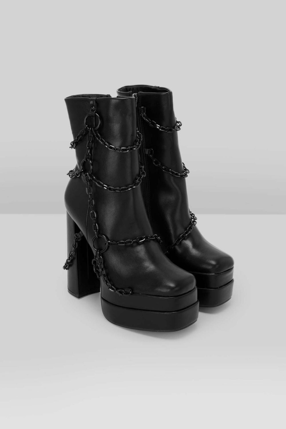 Platforms | Gloomed and Doomed Boots – Womens Boots Black