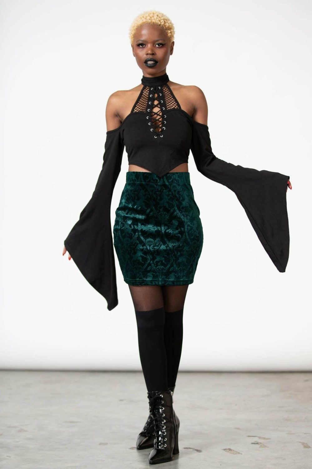 Skirts | Doom Duchess Skirt [EMERALD] – Womens Bottoms Bottoms