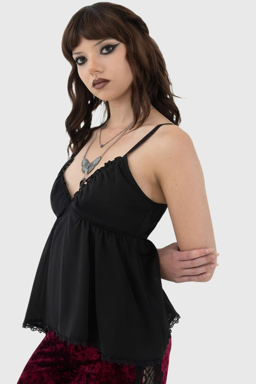 Tops | Bitter Soul Cami Top – Womens Clothing Black