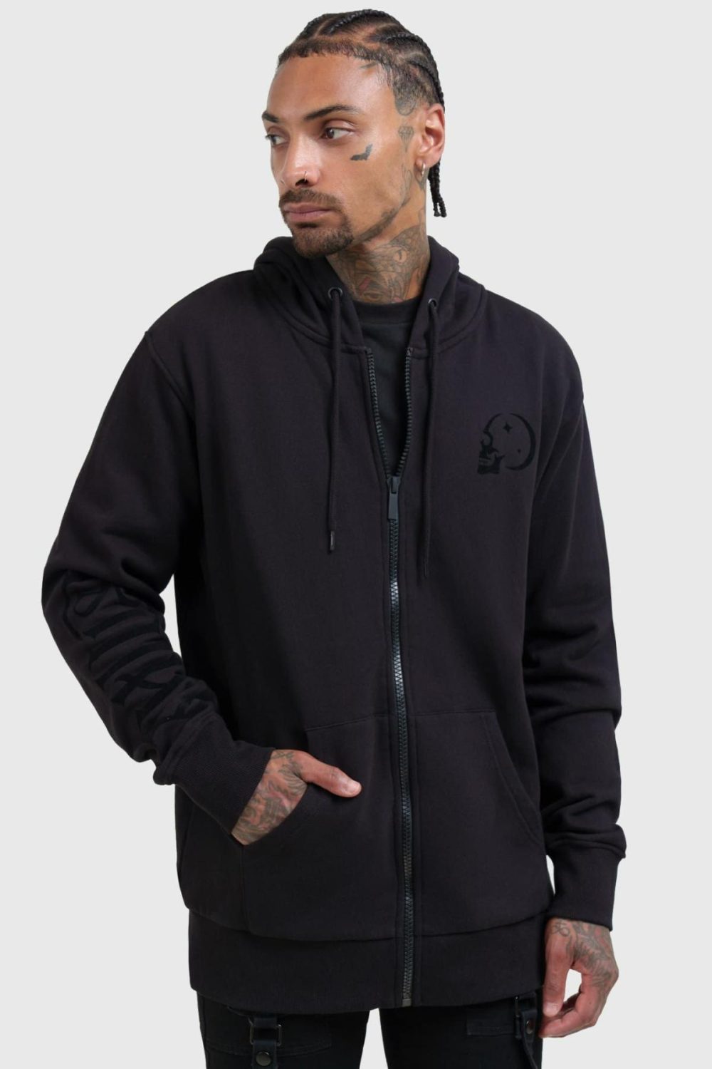 Tops | Kihilist Oversized Hoodie – Mens Clothing Black