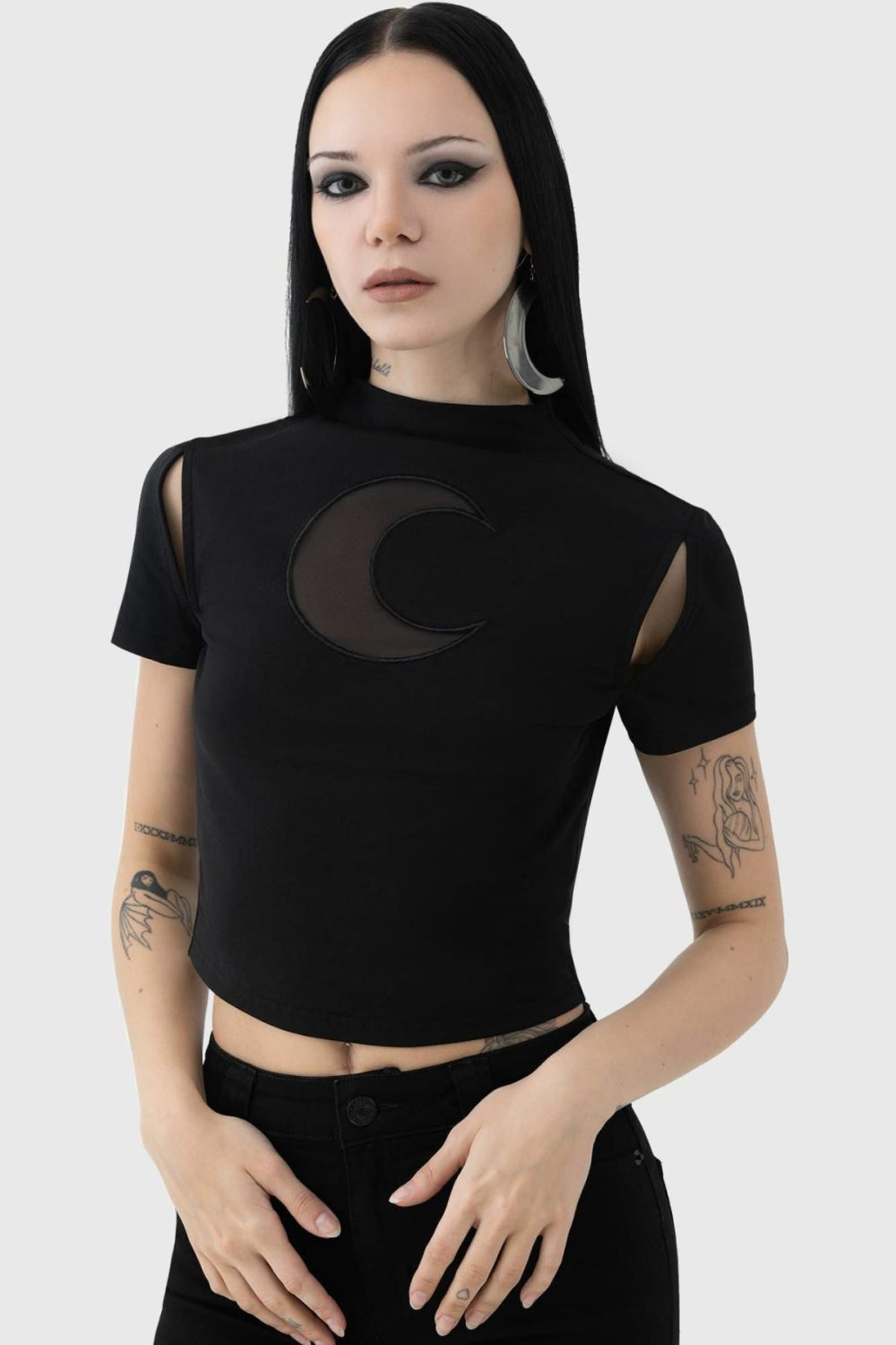 Tops | Nephilis Top – Womens Clothing Black