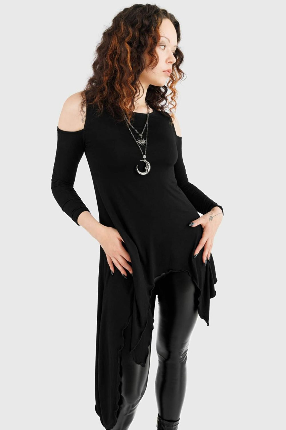 Tops | Ophicius Tunic Top – Womens Clothing Black