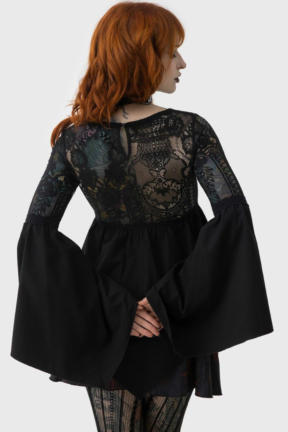 Tops | Sacred Coven Blouse – Womens Clothing Black