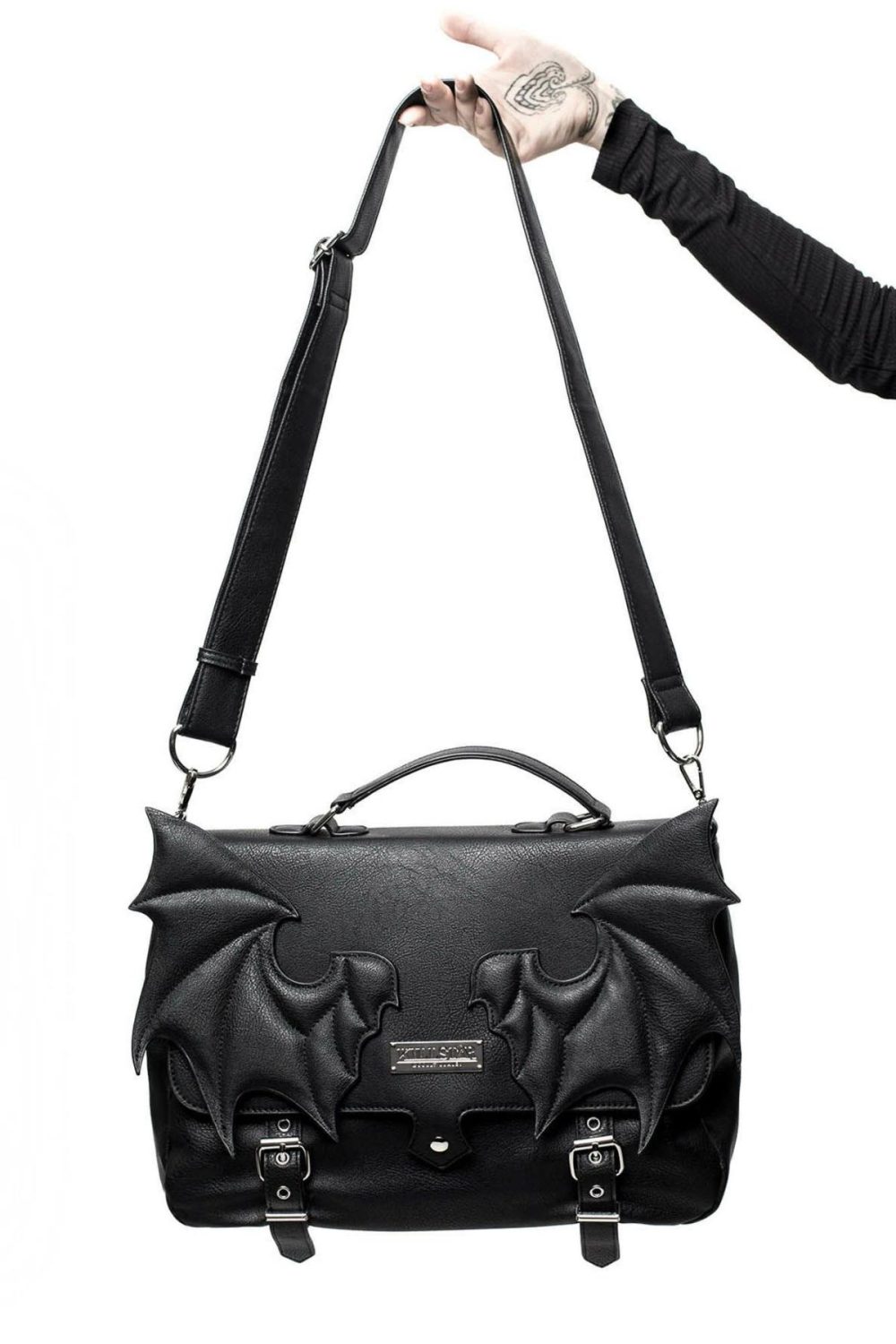 Travel Bags | Le Fey Messenger Bag – Womens Bags Black