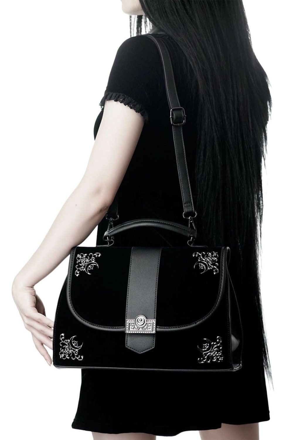 Travel Bags | Moonlight Satchel Bag – Womens Bags Black