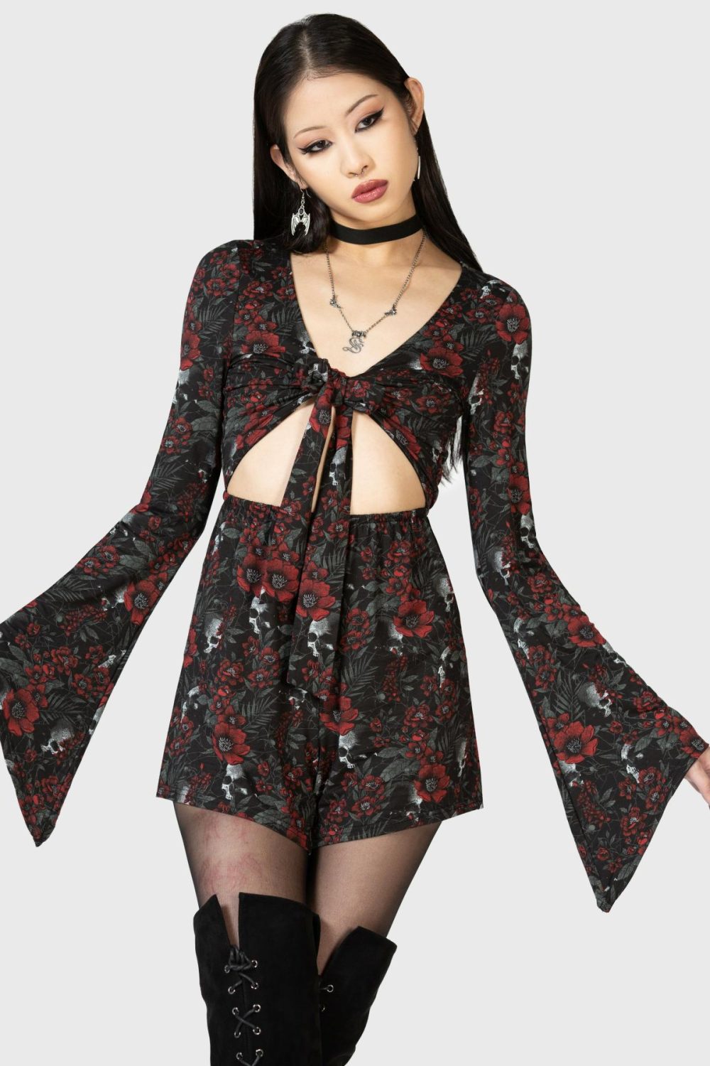 Bottoms | Bloodbloom Playsuit – Womens Bottoms Black