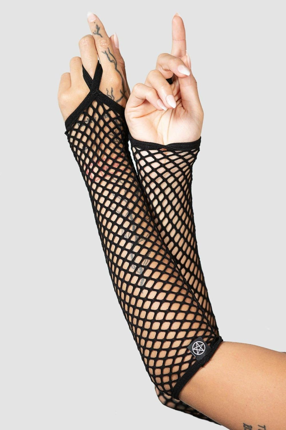 Gloves & Scarves | Possess Me Fishnet Gloves [B] – Womens Accessories Black